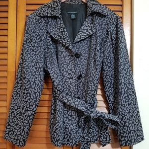 Cynthia Rowley Vintage Animal Print Jacket
